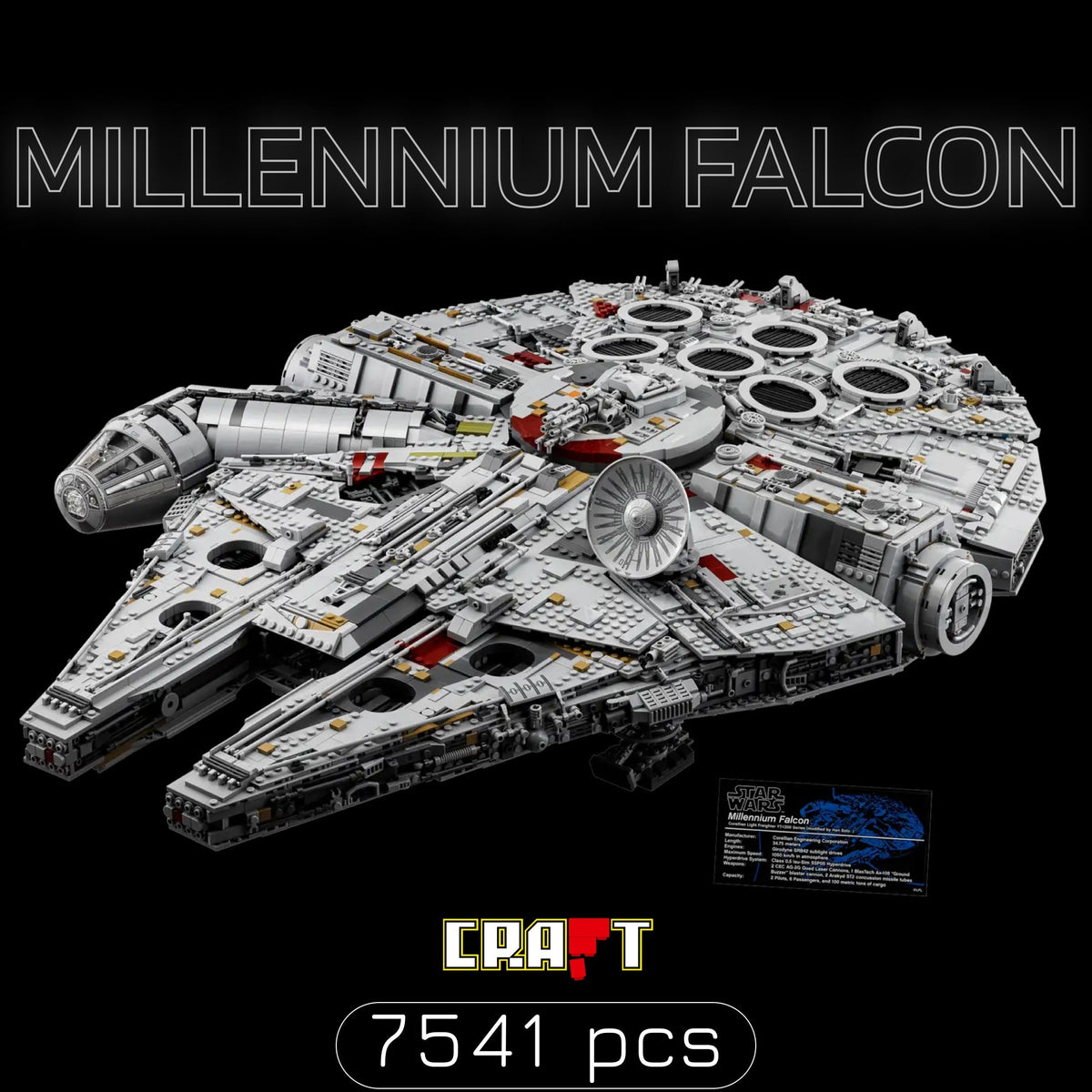 Millennium Falcon (7541 peças)