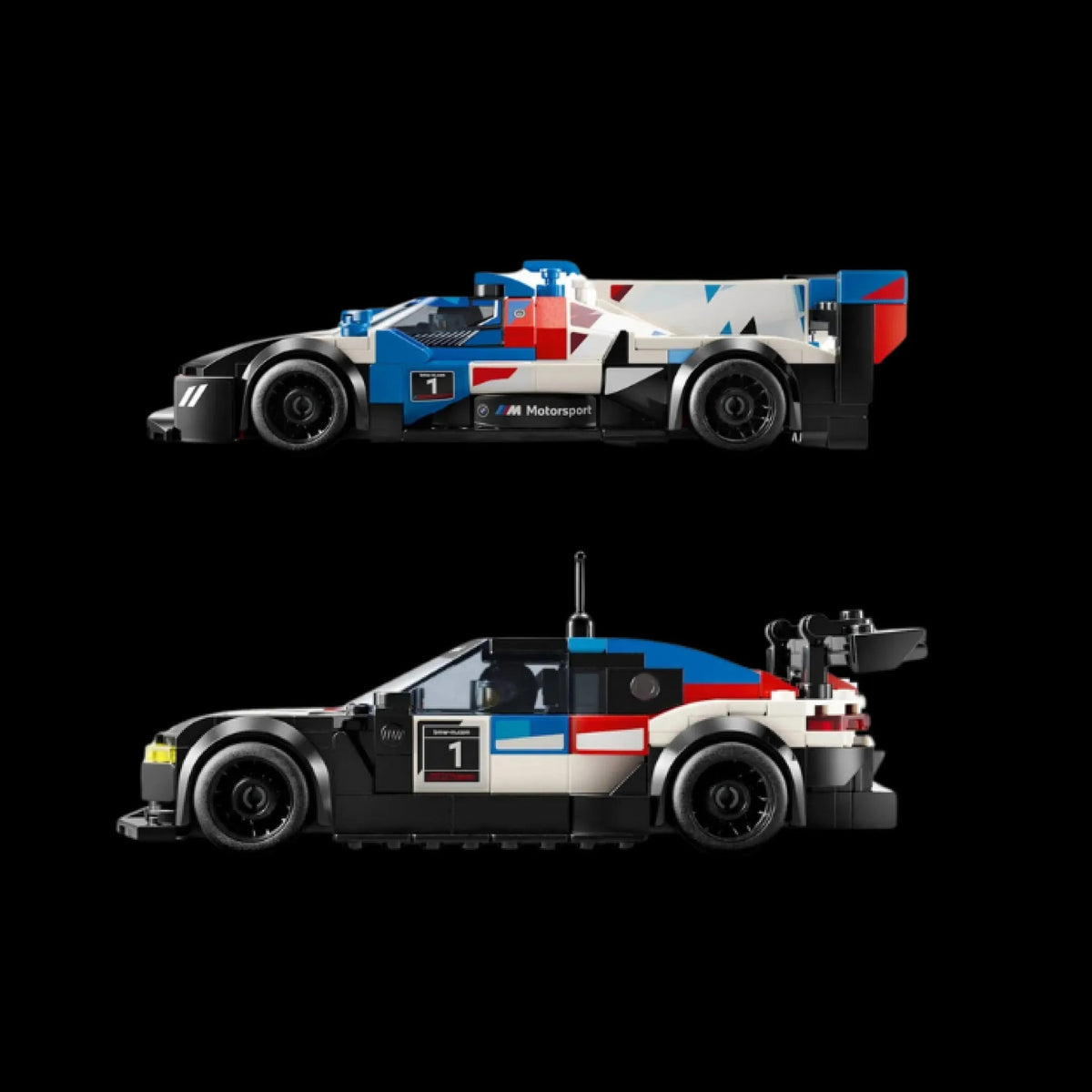 BMW M4 GT3 + BMW M Híbrido V8 (676 pçs)