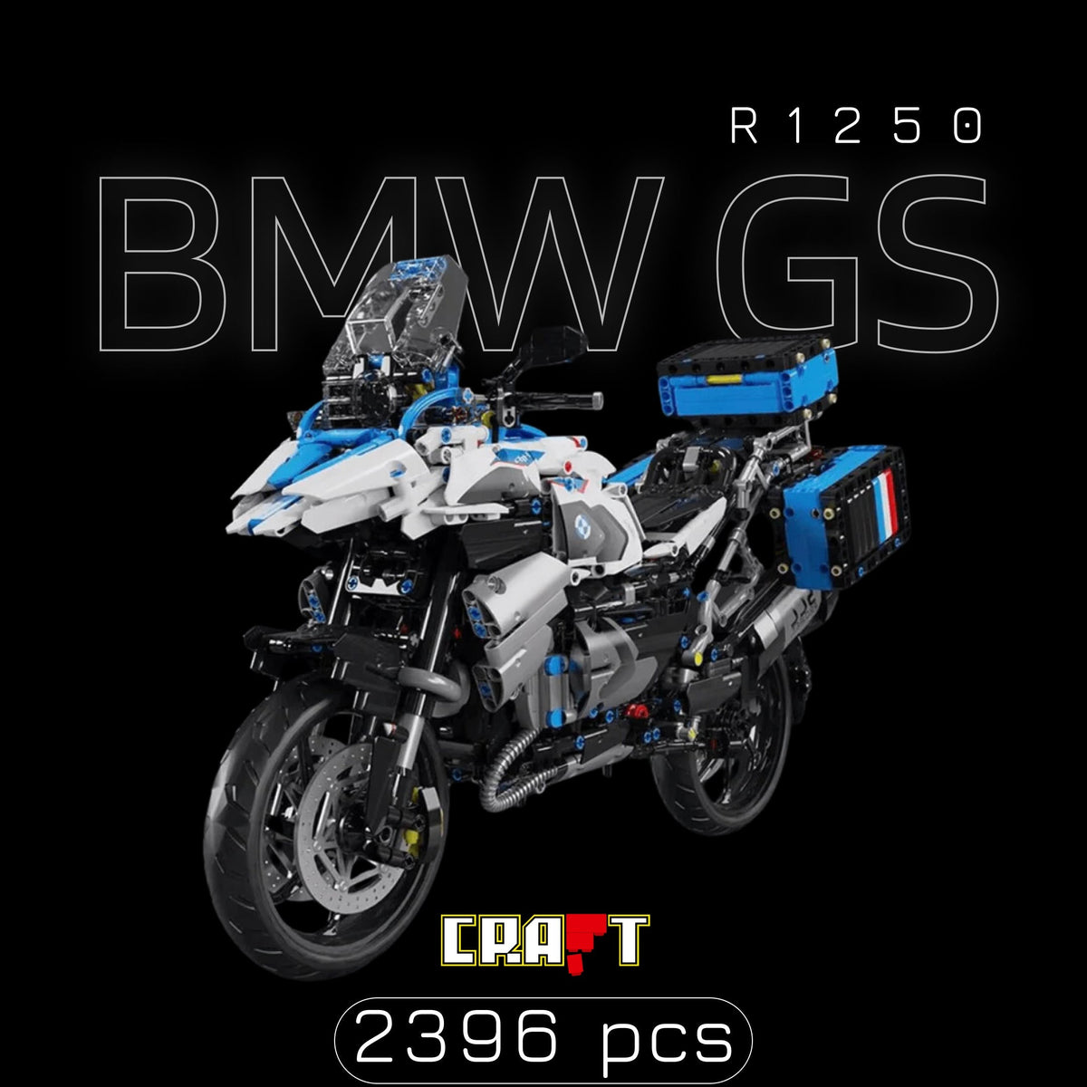 BMW R1250 GS (2396 peças)