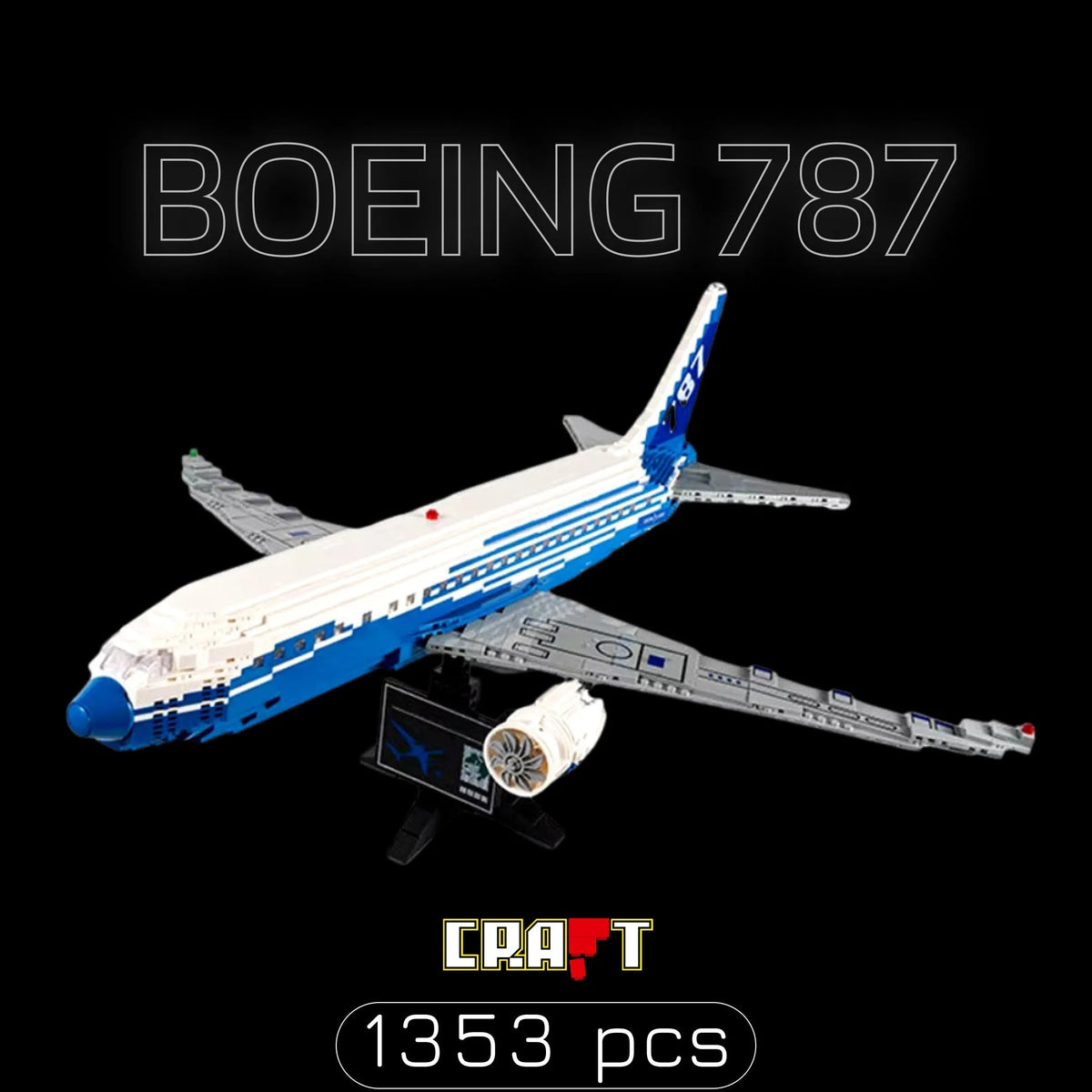 Boeing 787 (1353 peças)