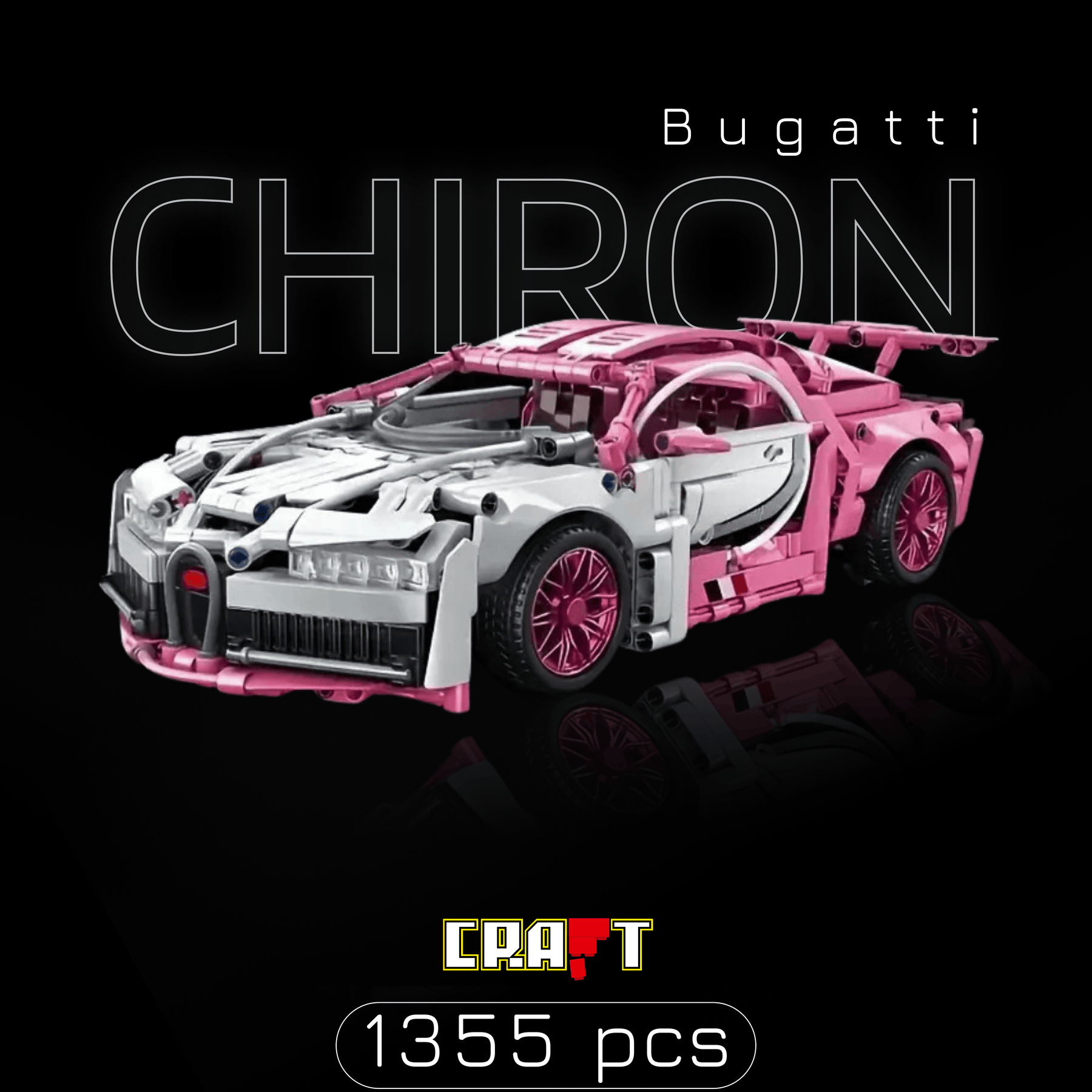 Bugatti Chiron Rosa (1355 pcs)