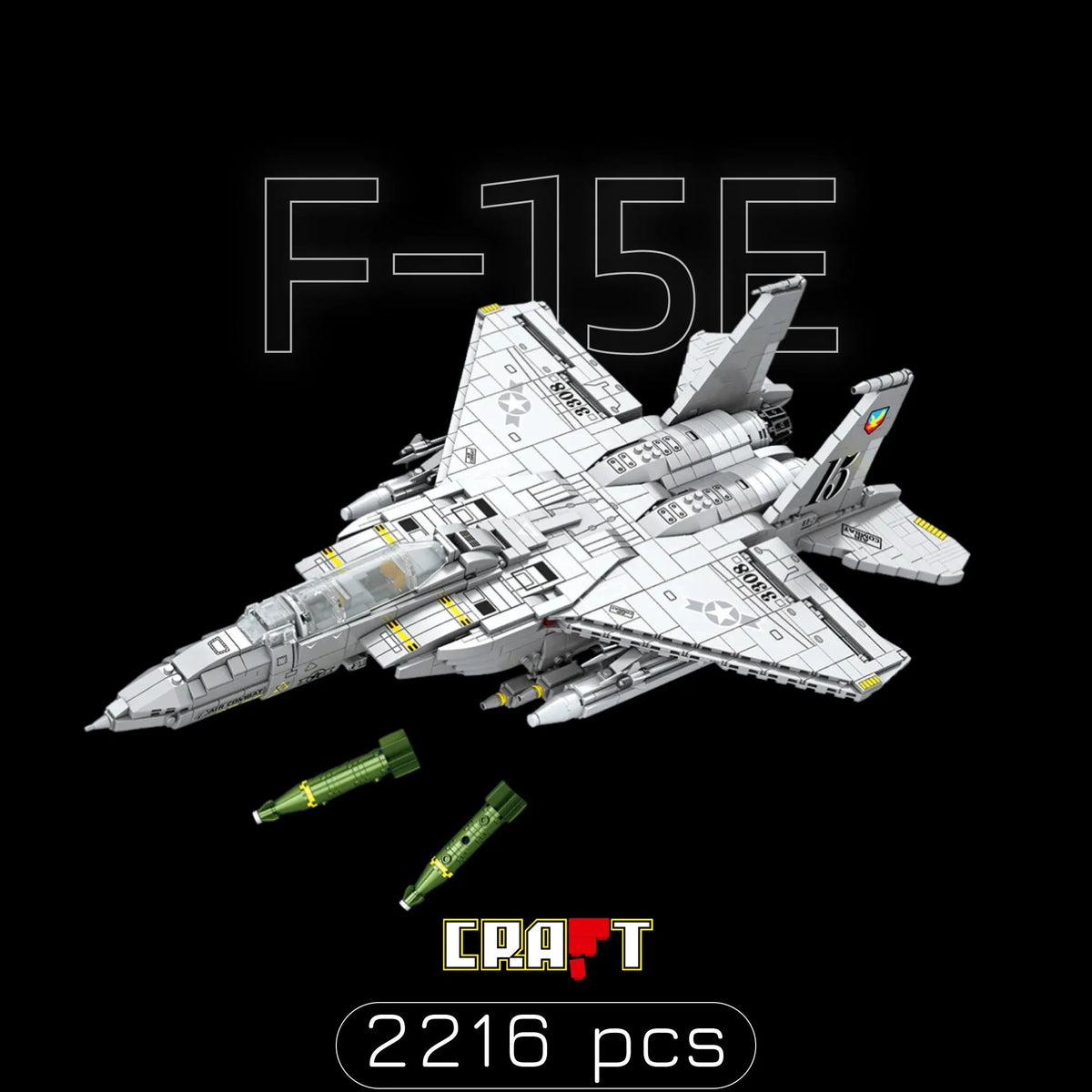 Caça F-15 E (2216 pçs)