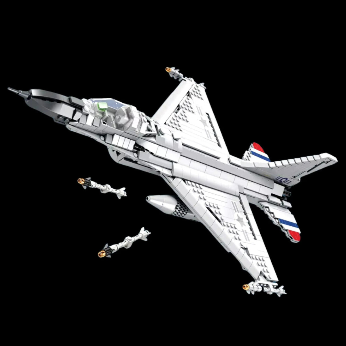 Caça F-16 (1427 peças)