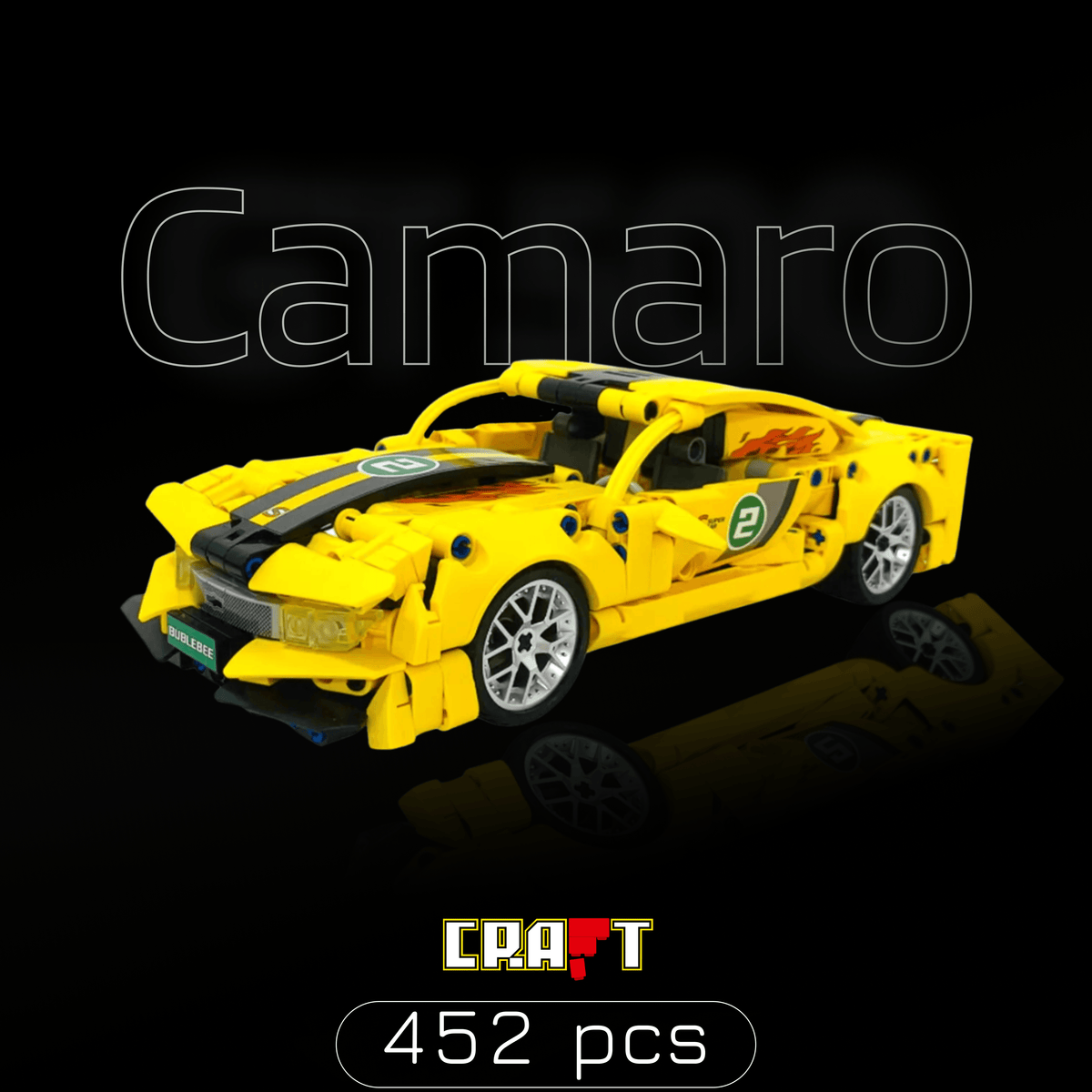 Camaro Amarelo (452 pcs)