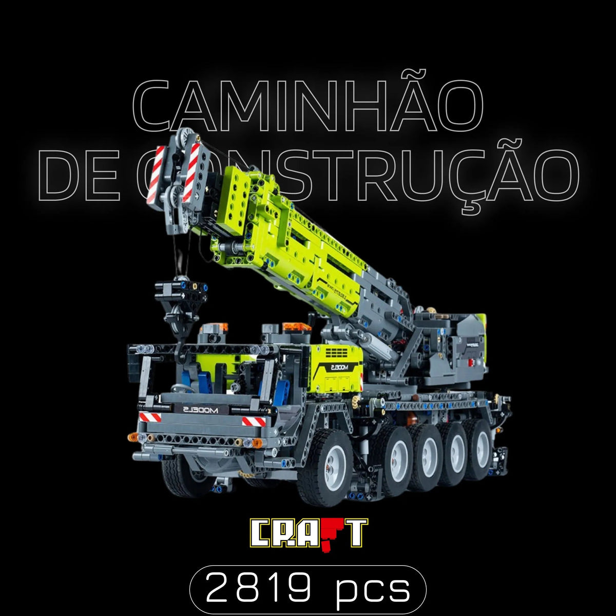 Caminhão de Construção (2819 pçs)