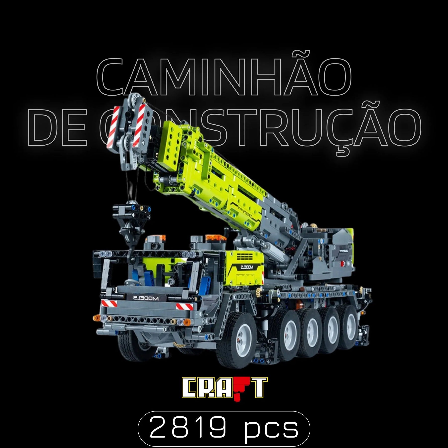 Caminhão de Construção (2819 pçs)