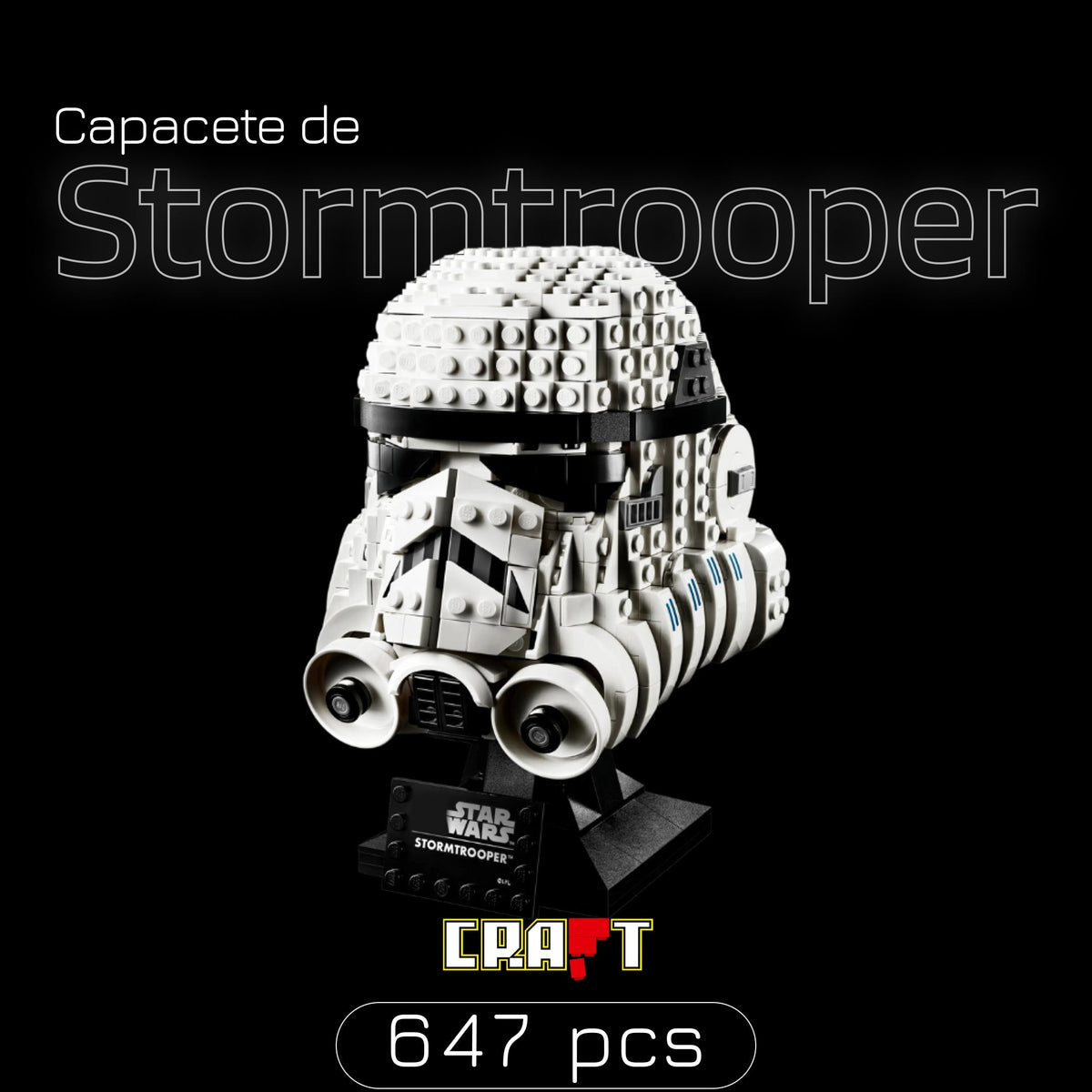 Capacete Stormtrooper (647 peças)