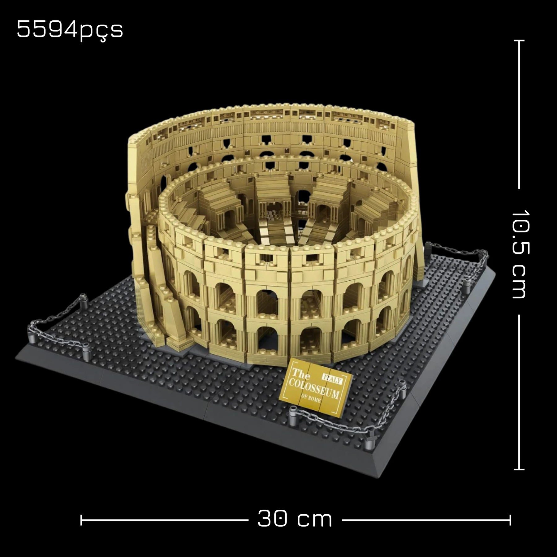 Coliseu de Roma (5594 micro-peças)