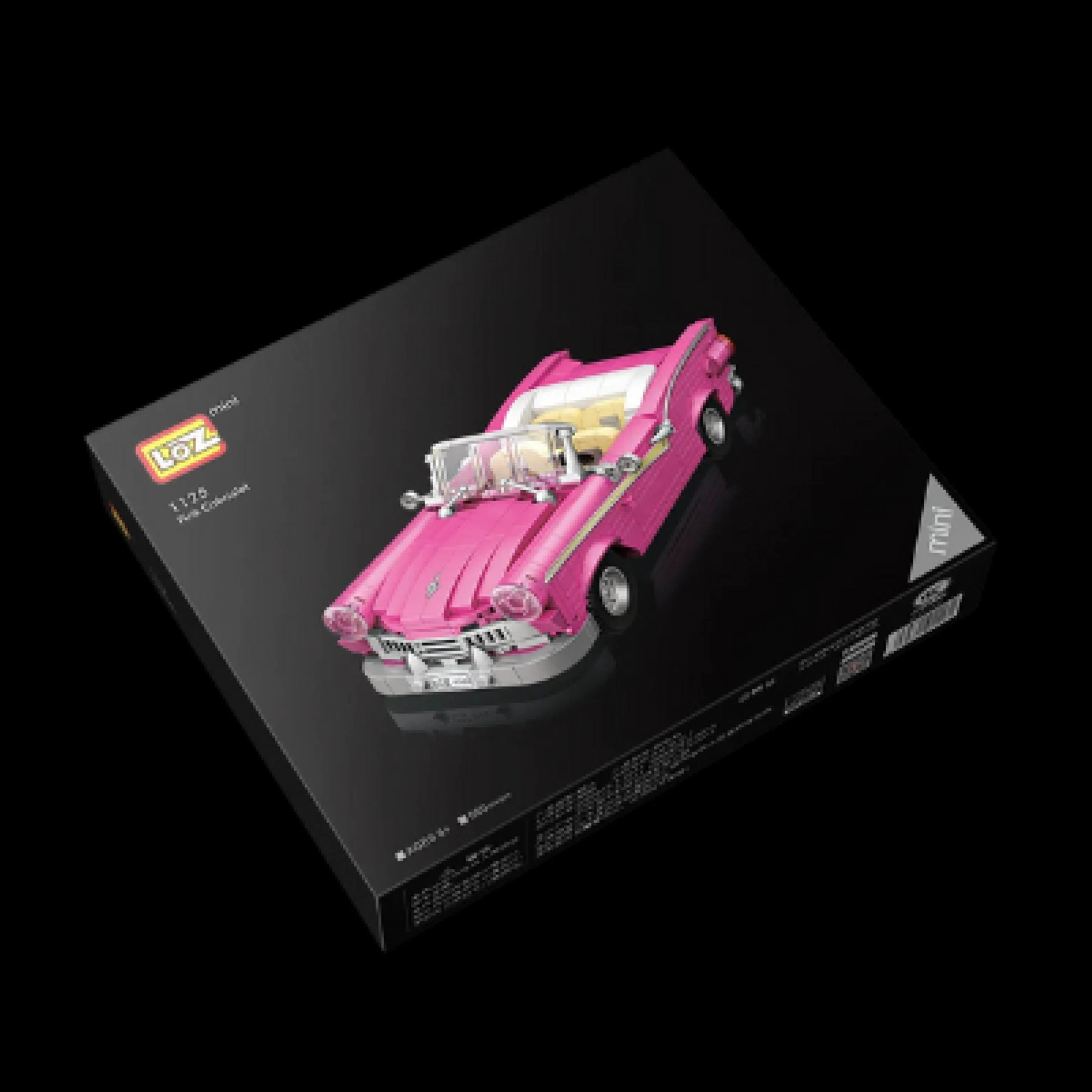 Corvette Rosa da Barbie (560 micro-peças)