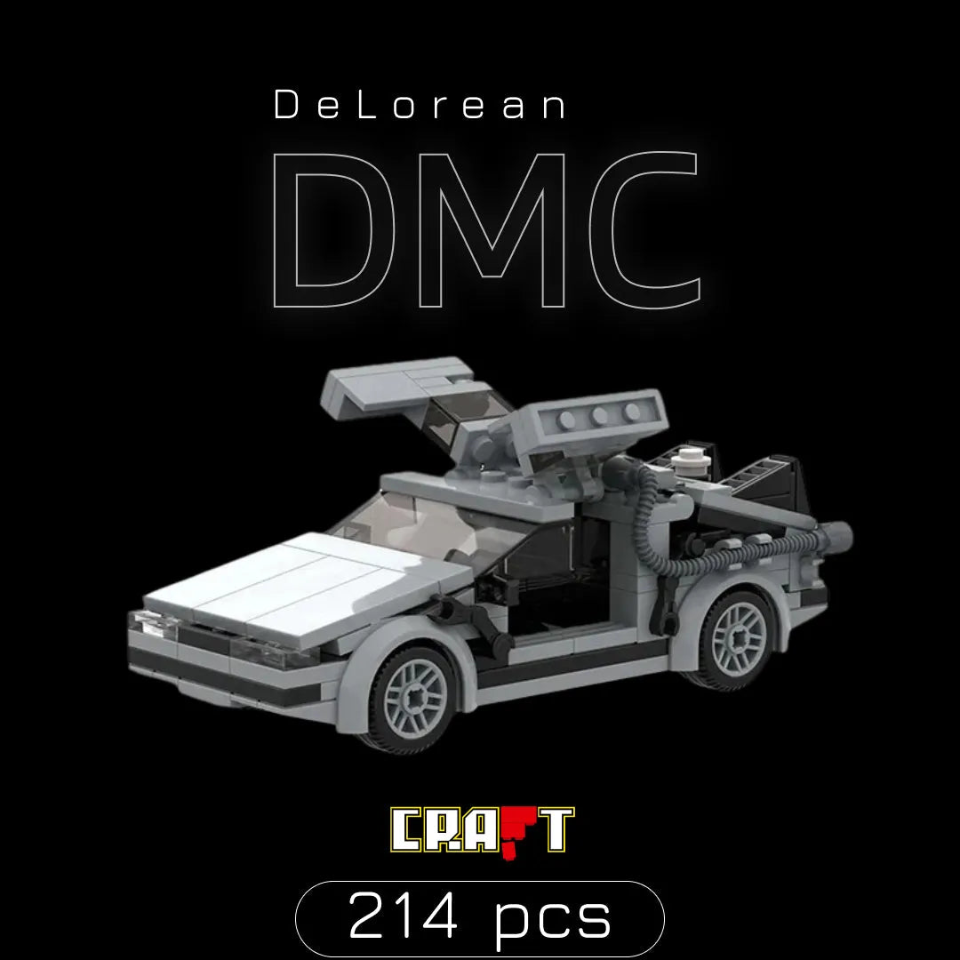 DMC De Lorean "De Volta para o Futuro" (214 pçs)