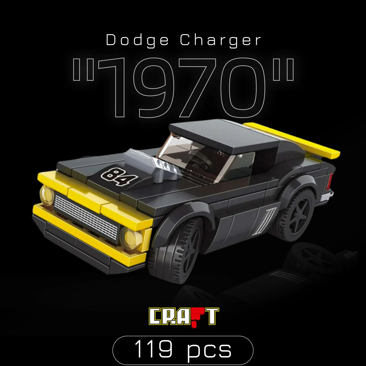 Dodge Charger "1970" (119 pçs)