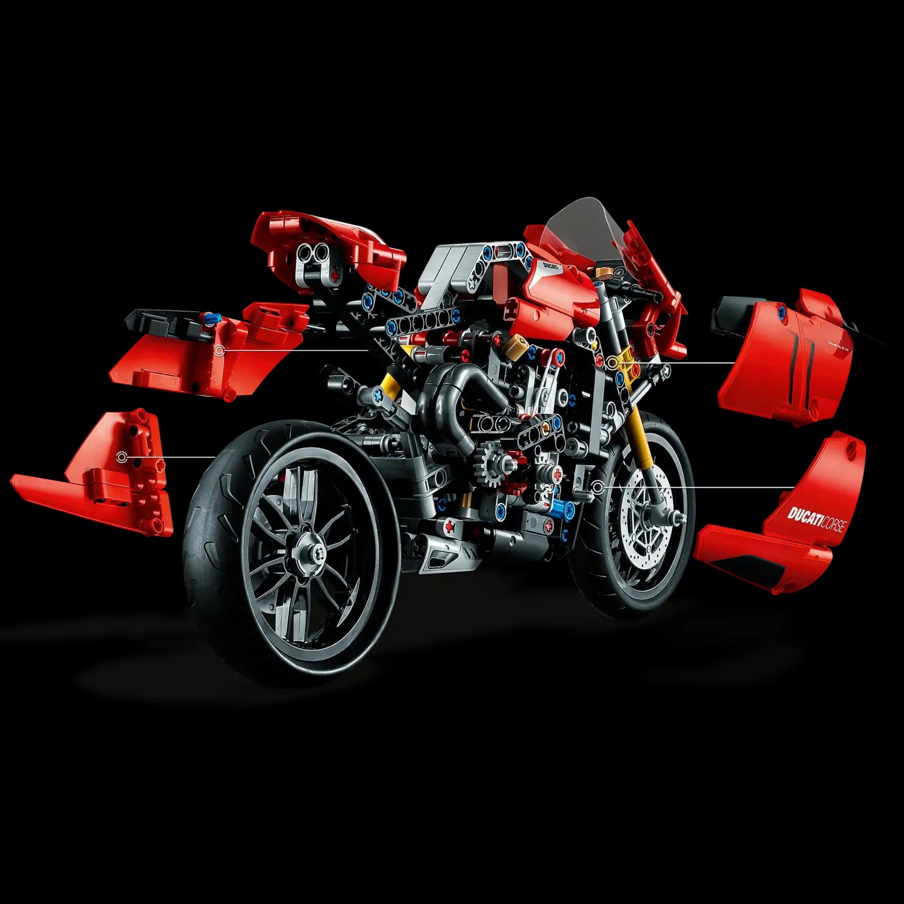 Ducati Panigale V4 R (646 peças)