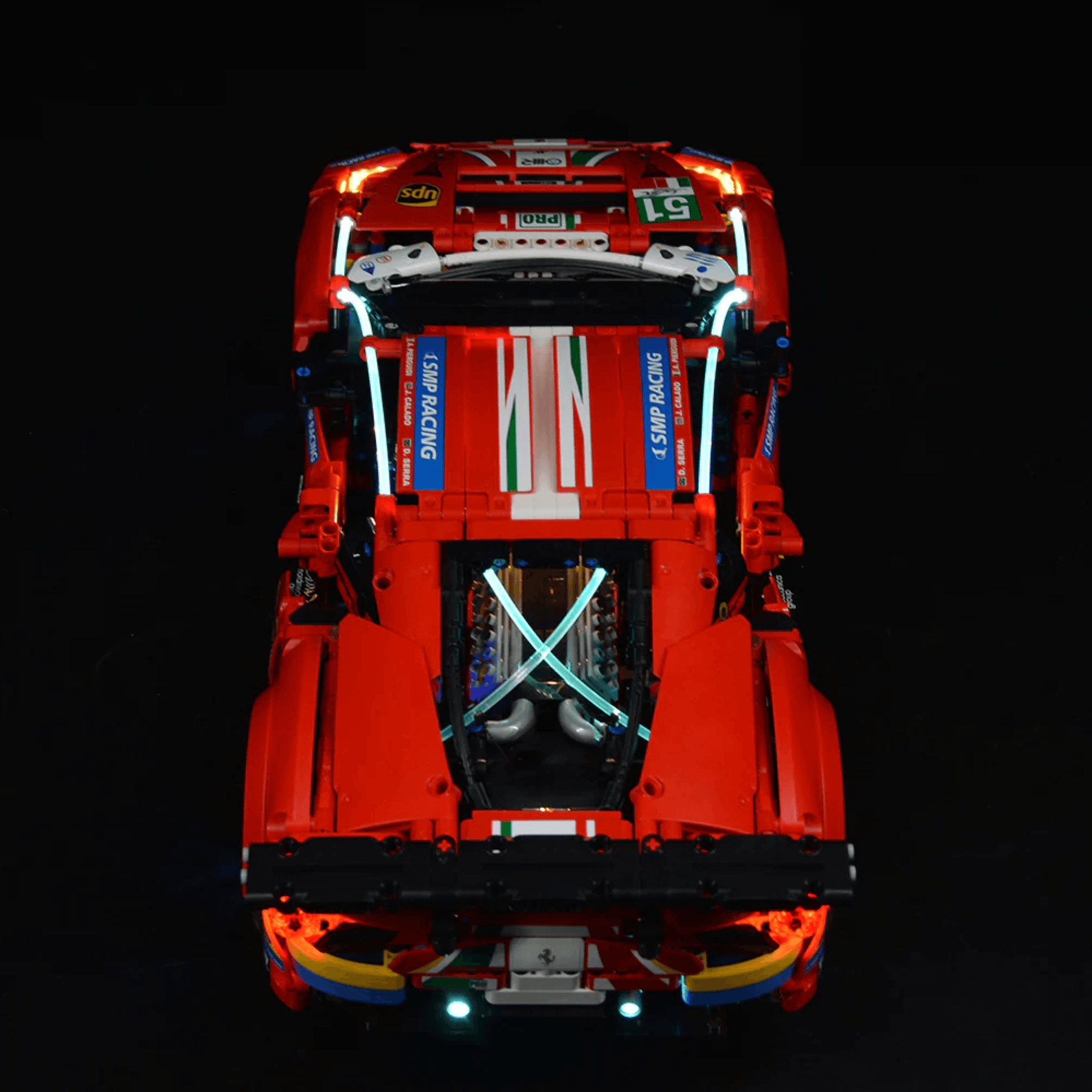 Ferrari 488 GTE (1677 peças)