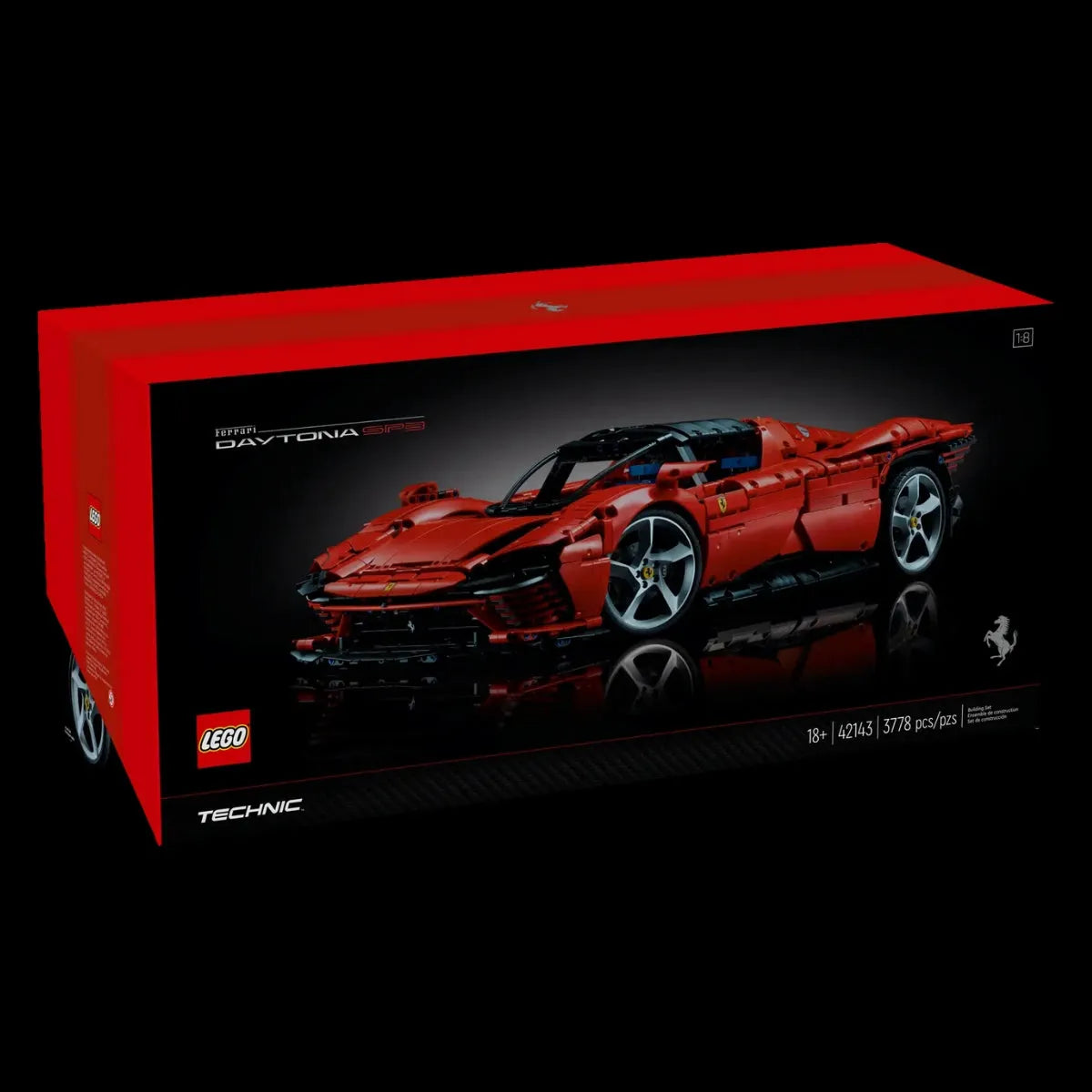 (40% OFF) Decore a sua sala com uma Poderosa Ferrari Daytona SP3 com 3778 peças!