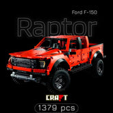 Ford F-150 Raptor Vermelho (1379 pçs)