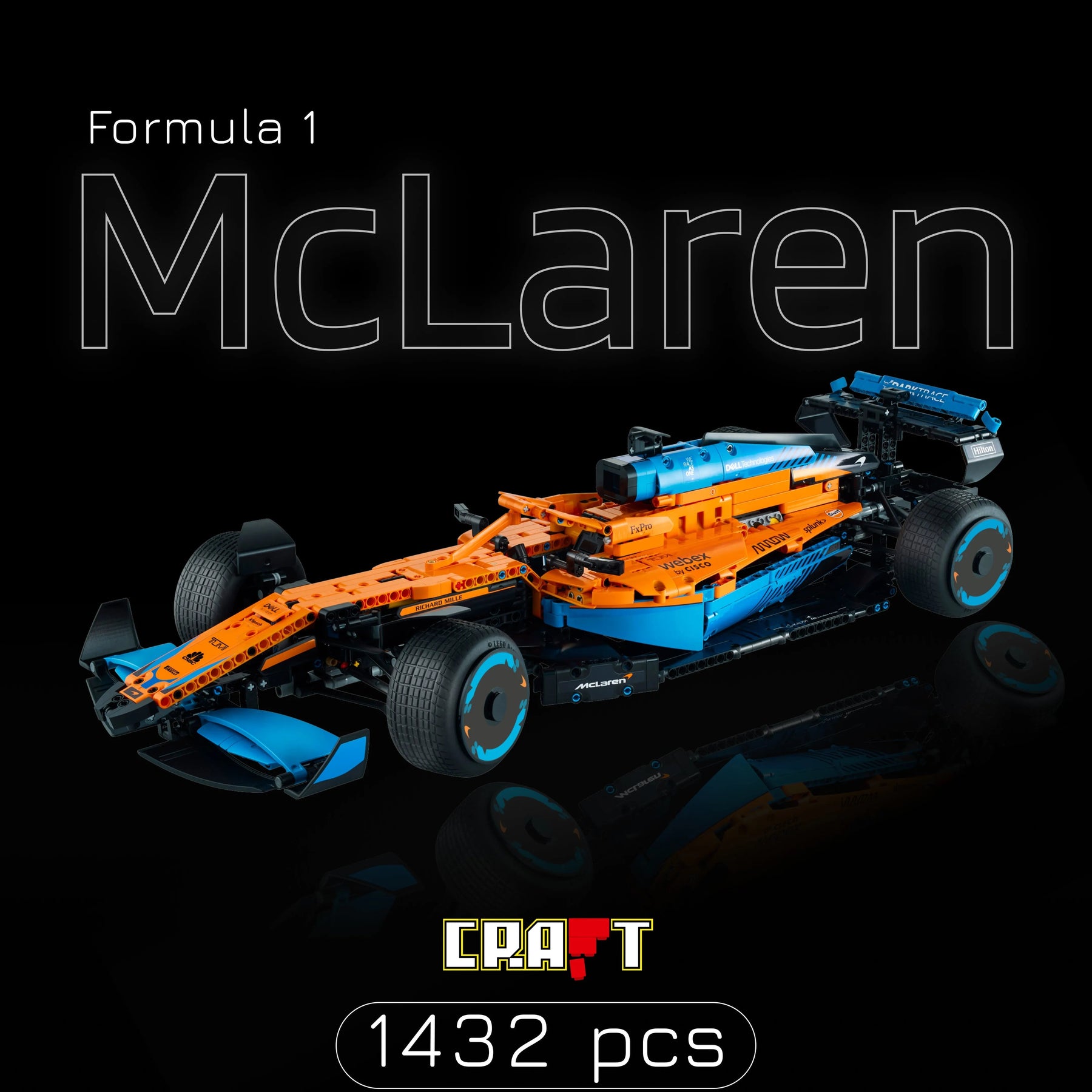 Fórmula-1 - McLaren (1432 pcs) OFF