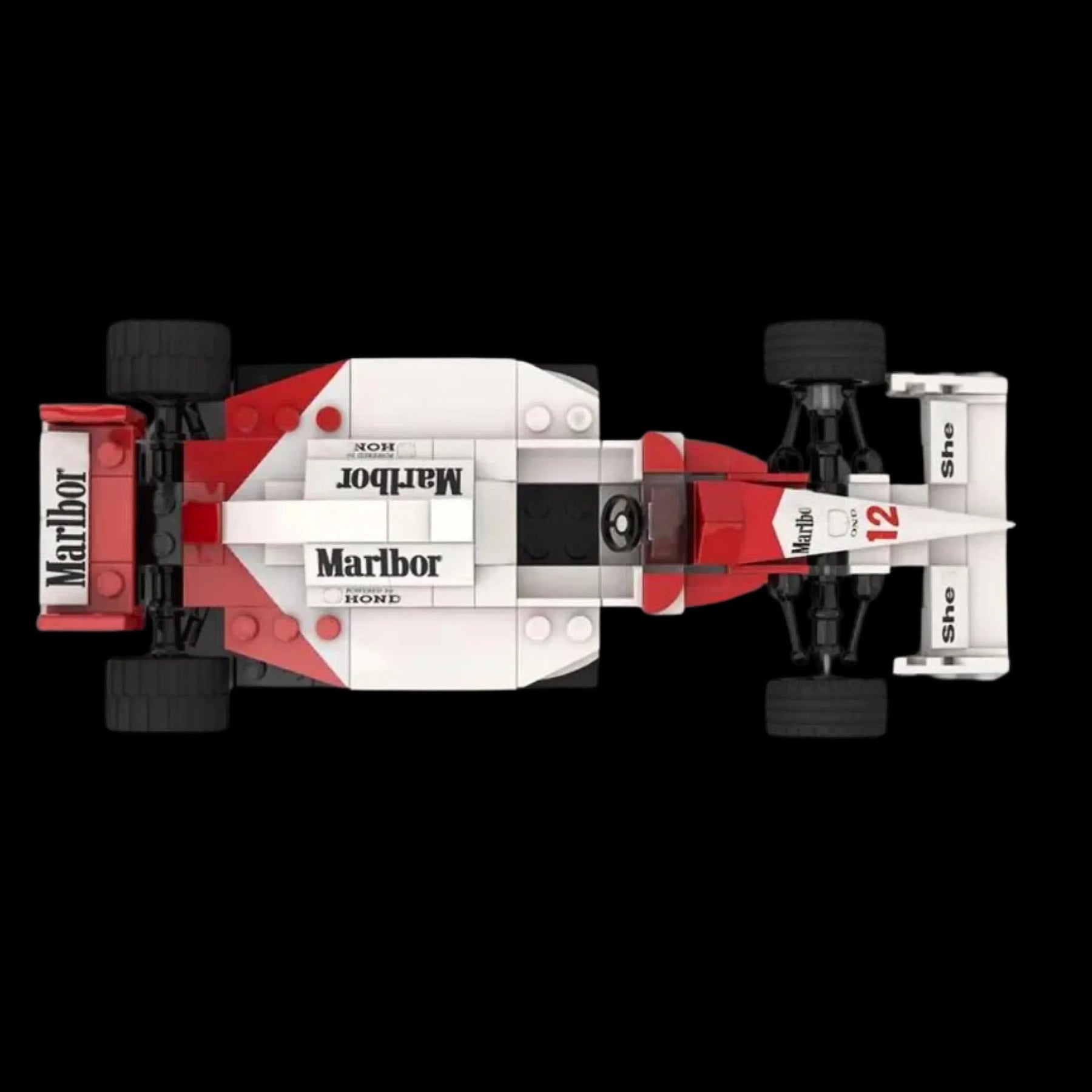 Fórmula 1 - McLaren MP4/4 Senna (198 pçs)