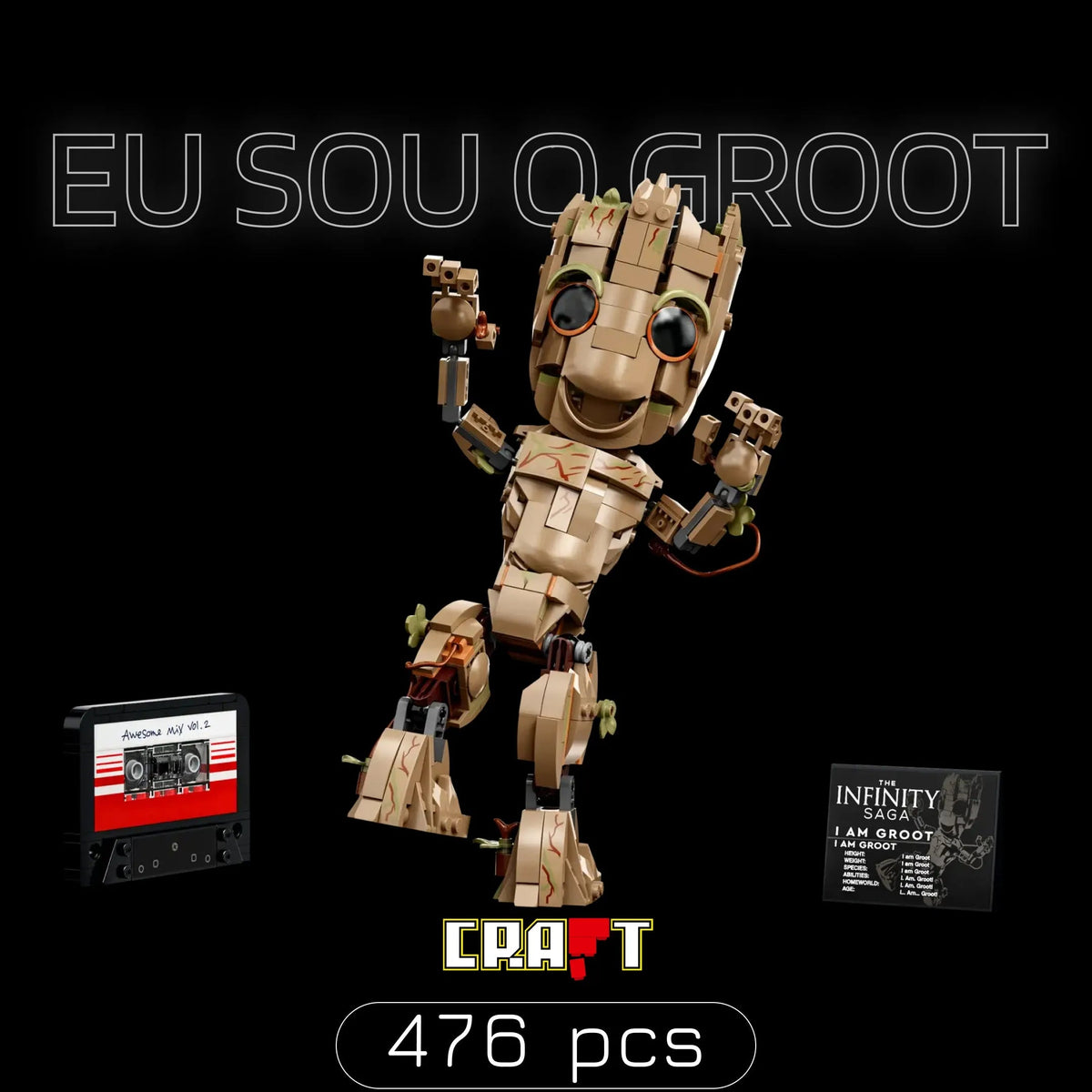 Groot (476 peças)