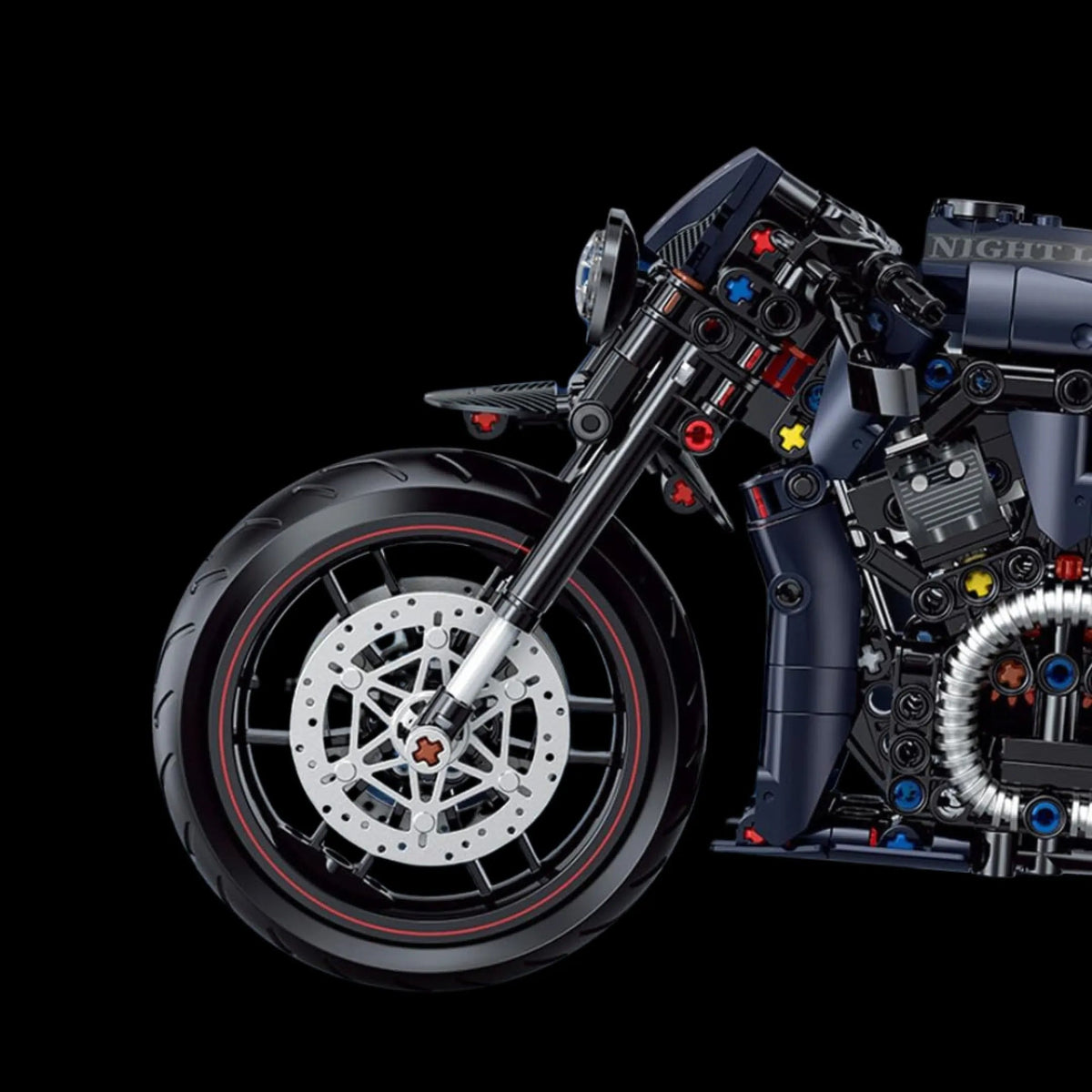 Harley Davidson Black Rod (623 peças)