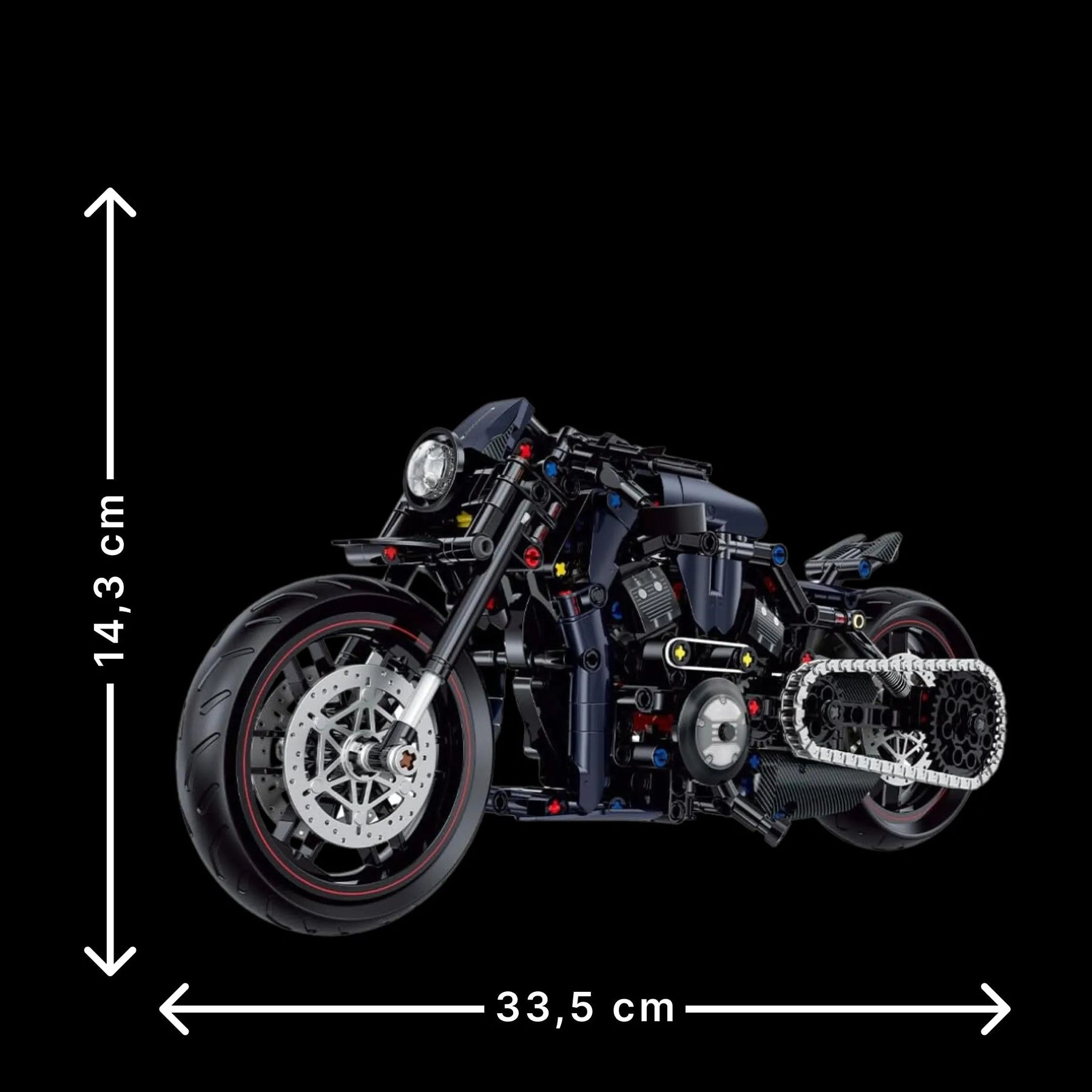 Harley Davidson Black Rod (623 peças)