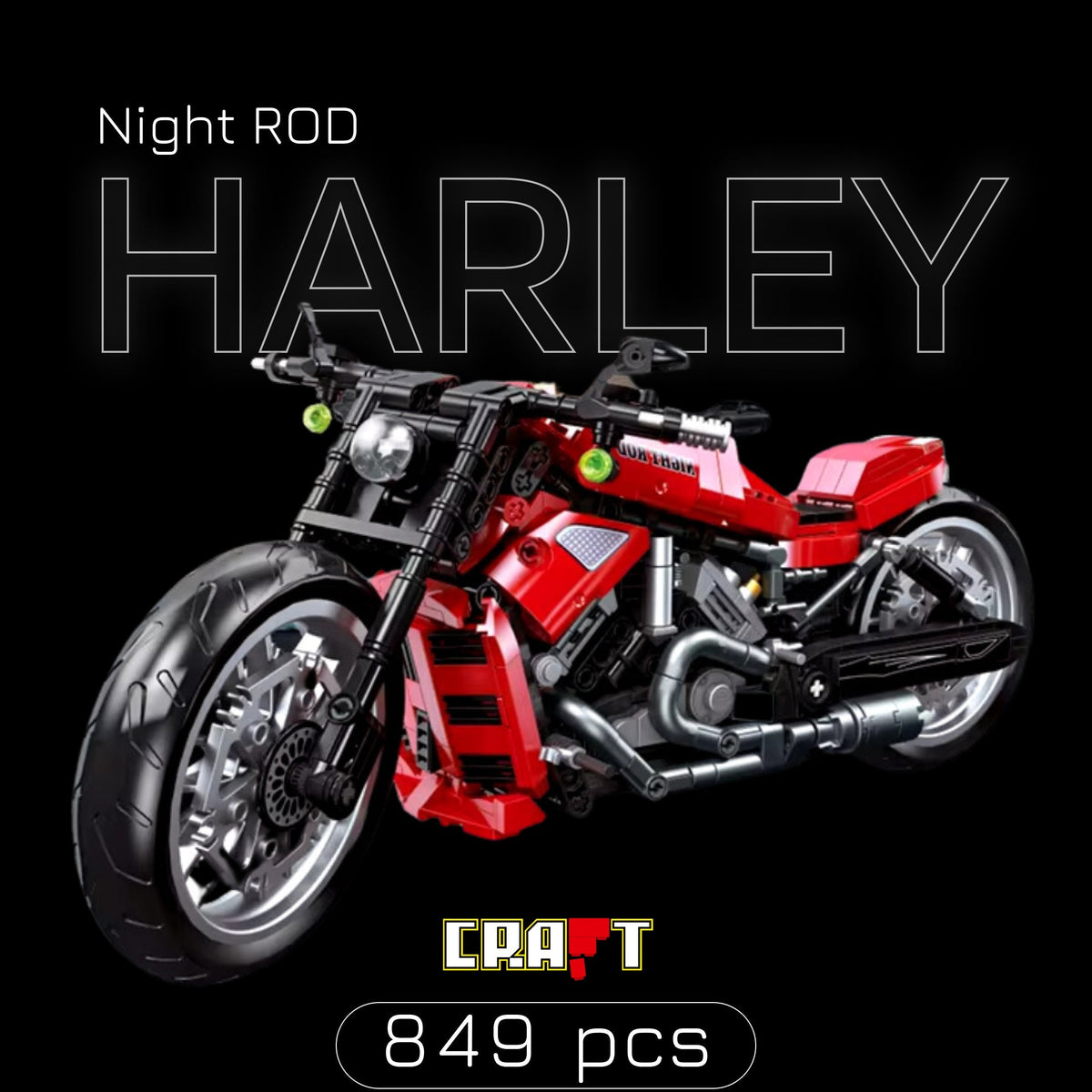 Harley Davidson Night Rod 849 pcs