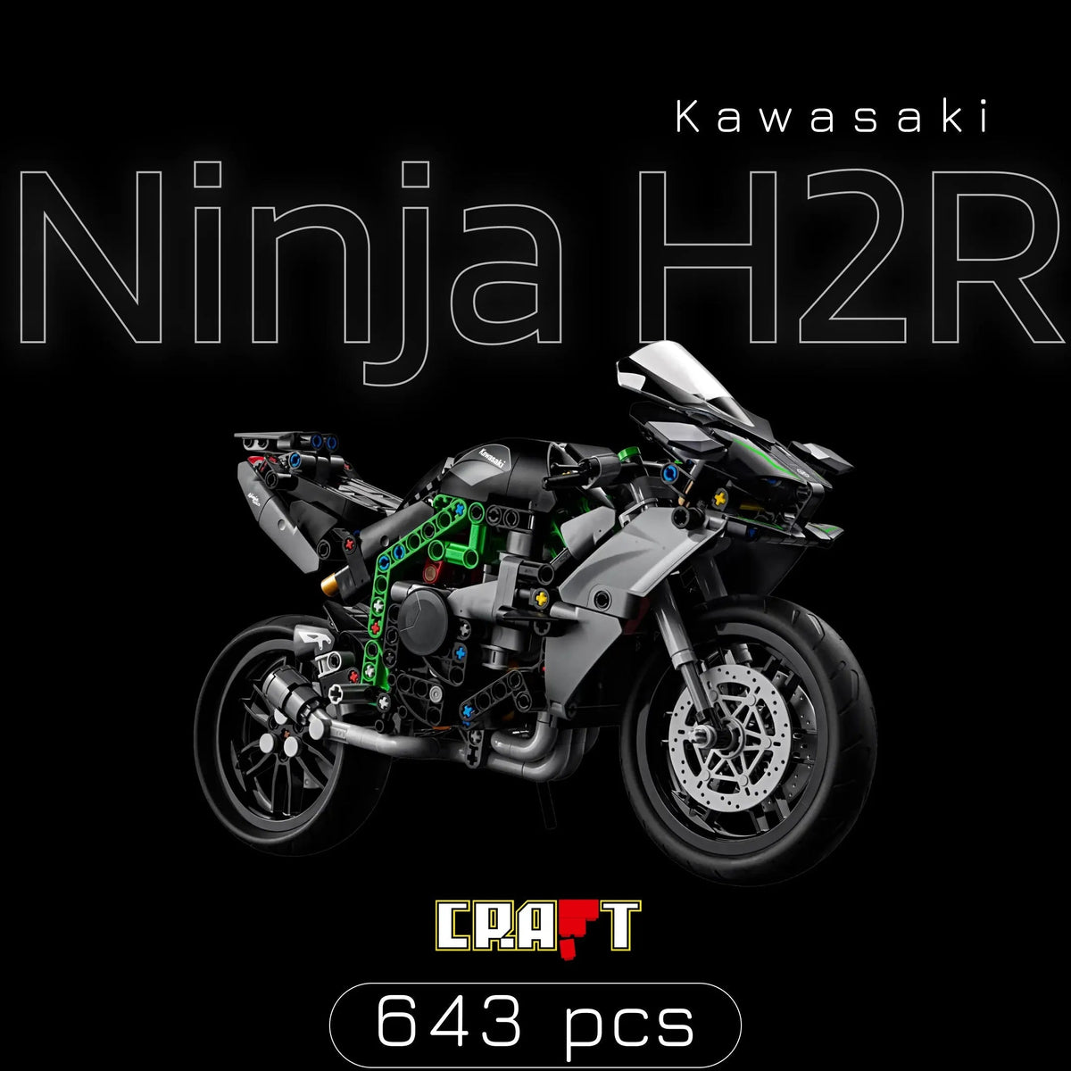 Kawasaki Ninja H2R (643 pçs)