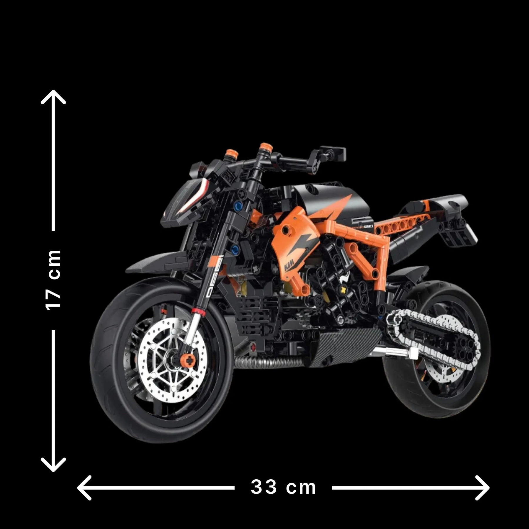 KTM 1290 Super Duke (579 peças)