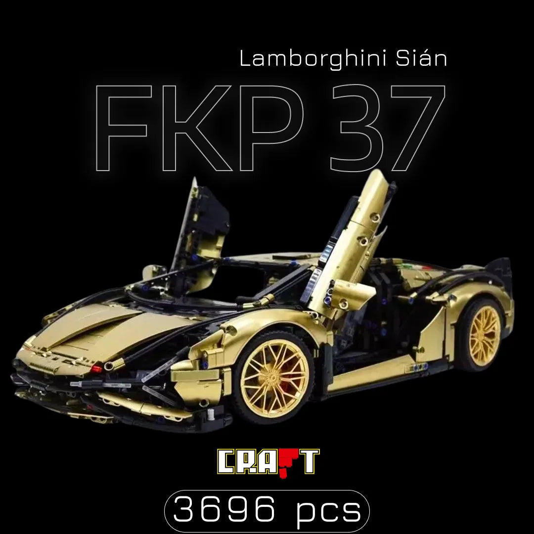 Lamborghini Sián FKP 37 Dourado (3696 pcs)