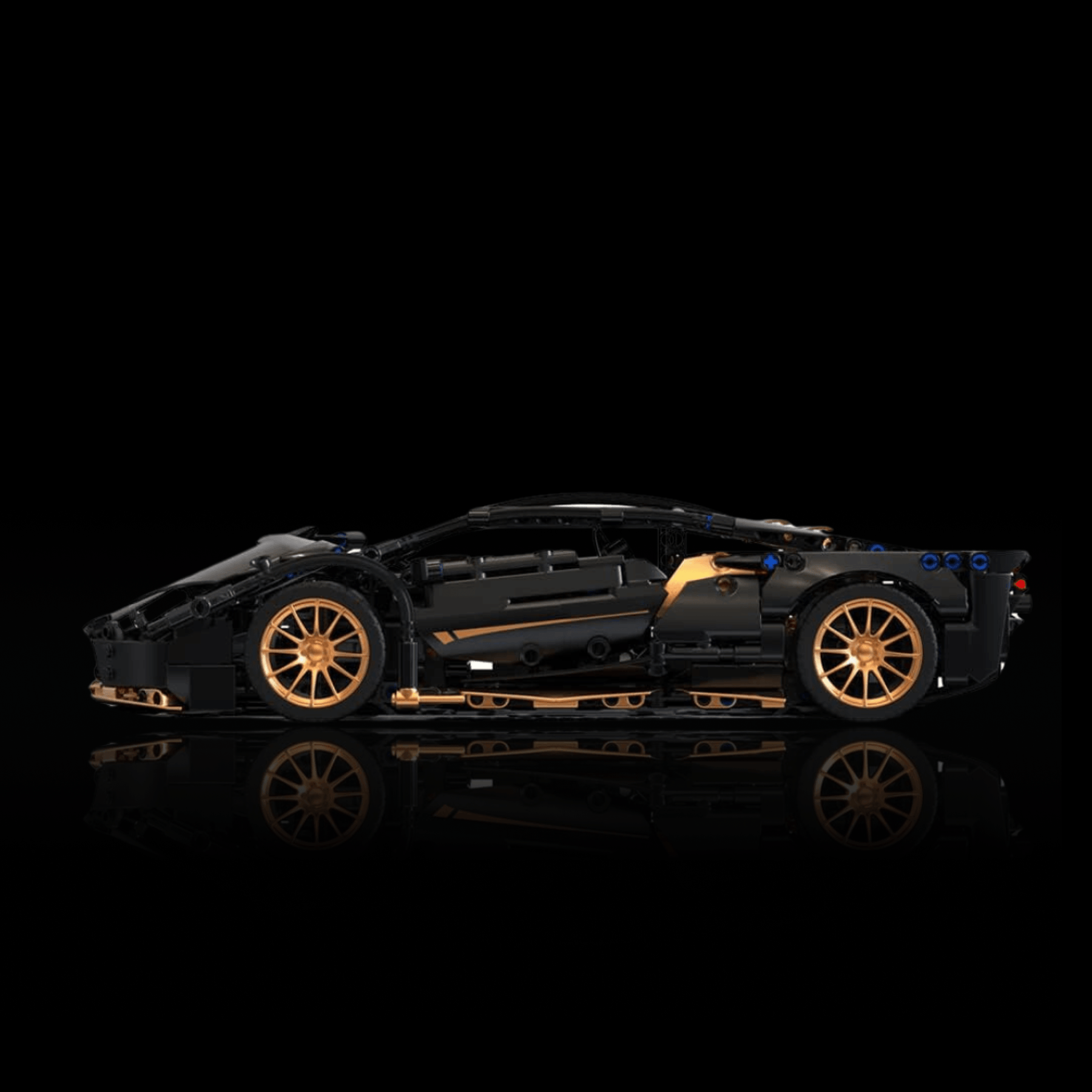 Lamborghini Sián FKP 37 Preto c/ Dourado (1280 pcs)