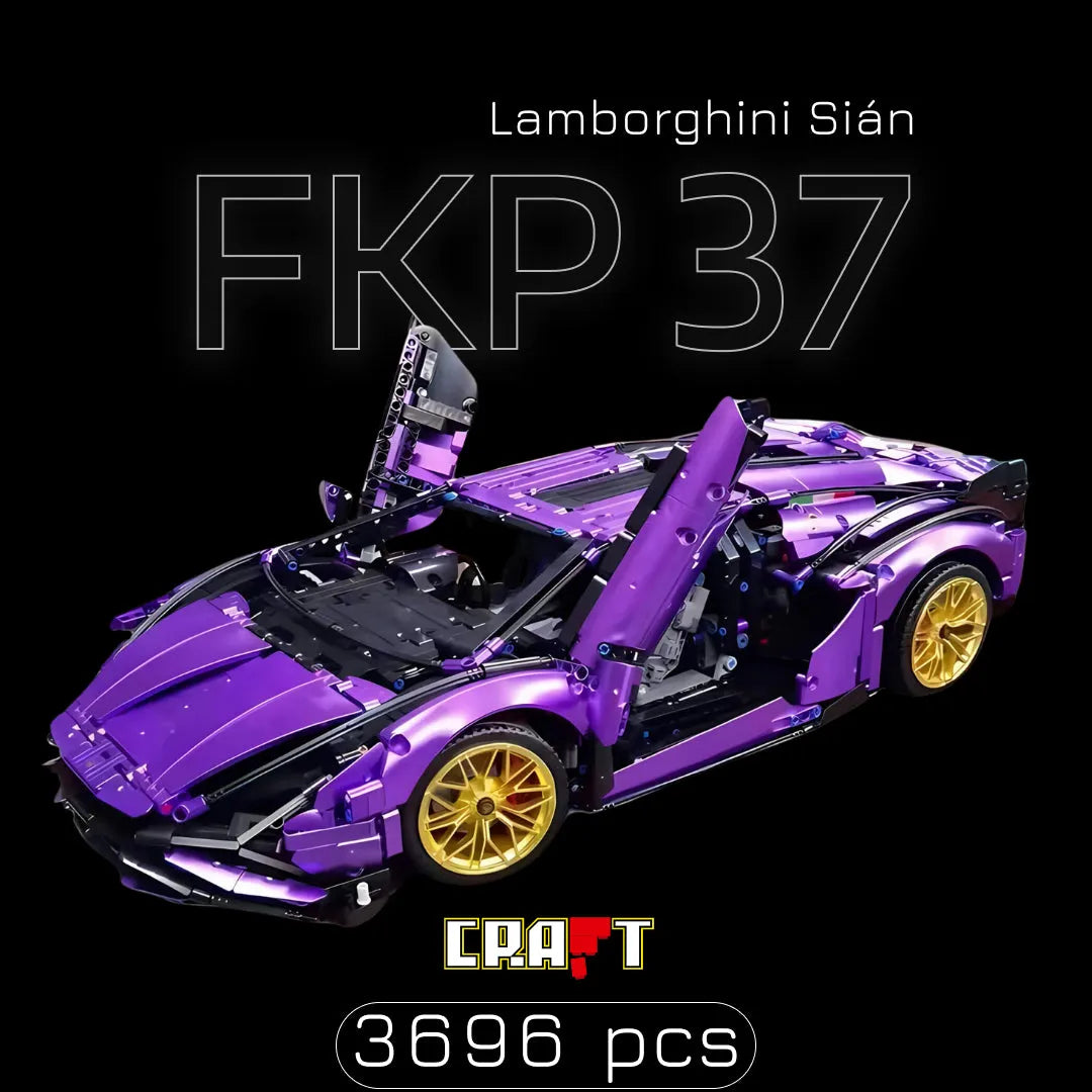 Lamborghini Sián FKP 37 Roxo (3696 pcs)