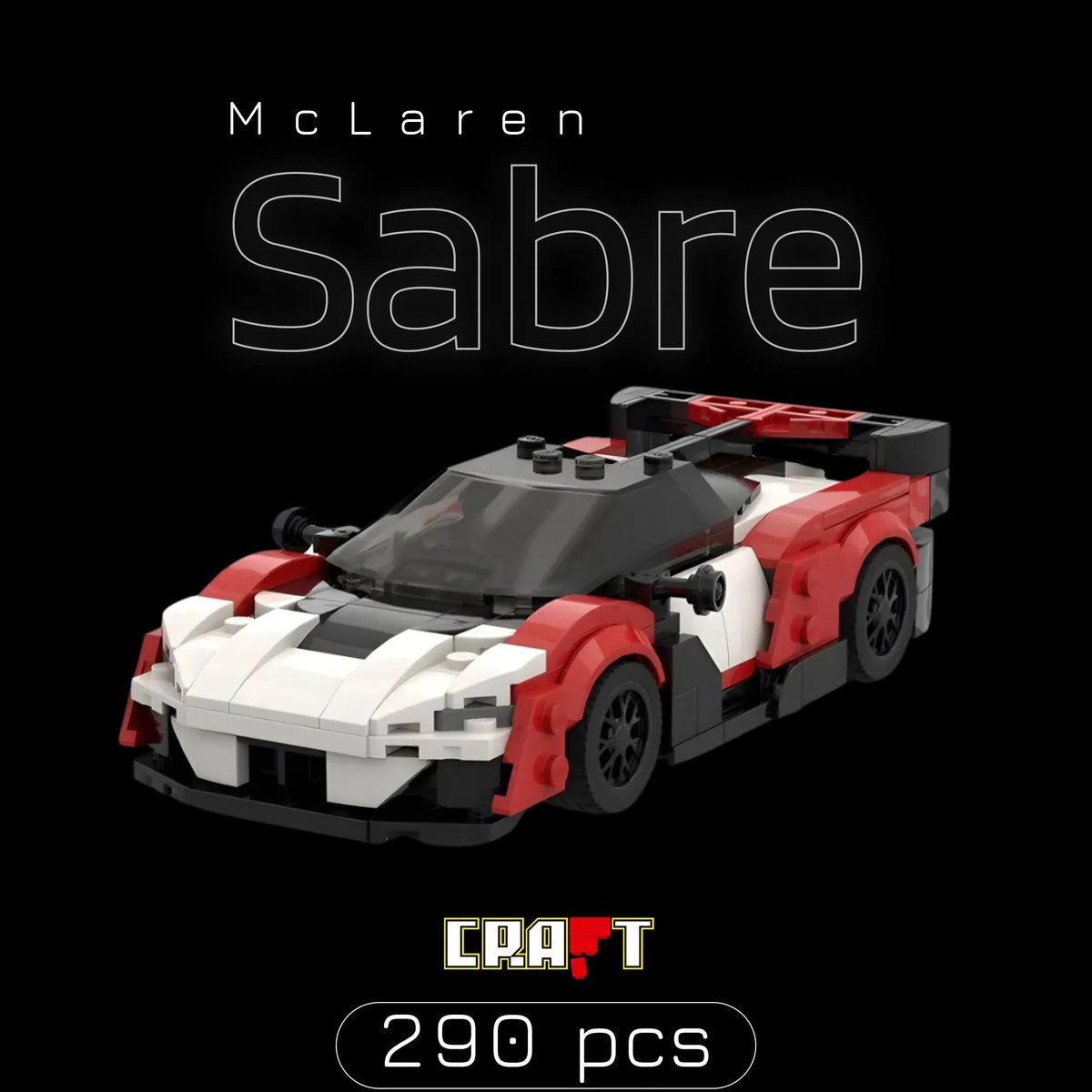 McLaren Sabre (290 pçs)