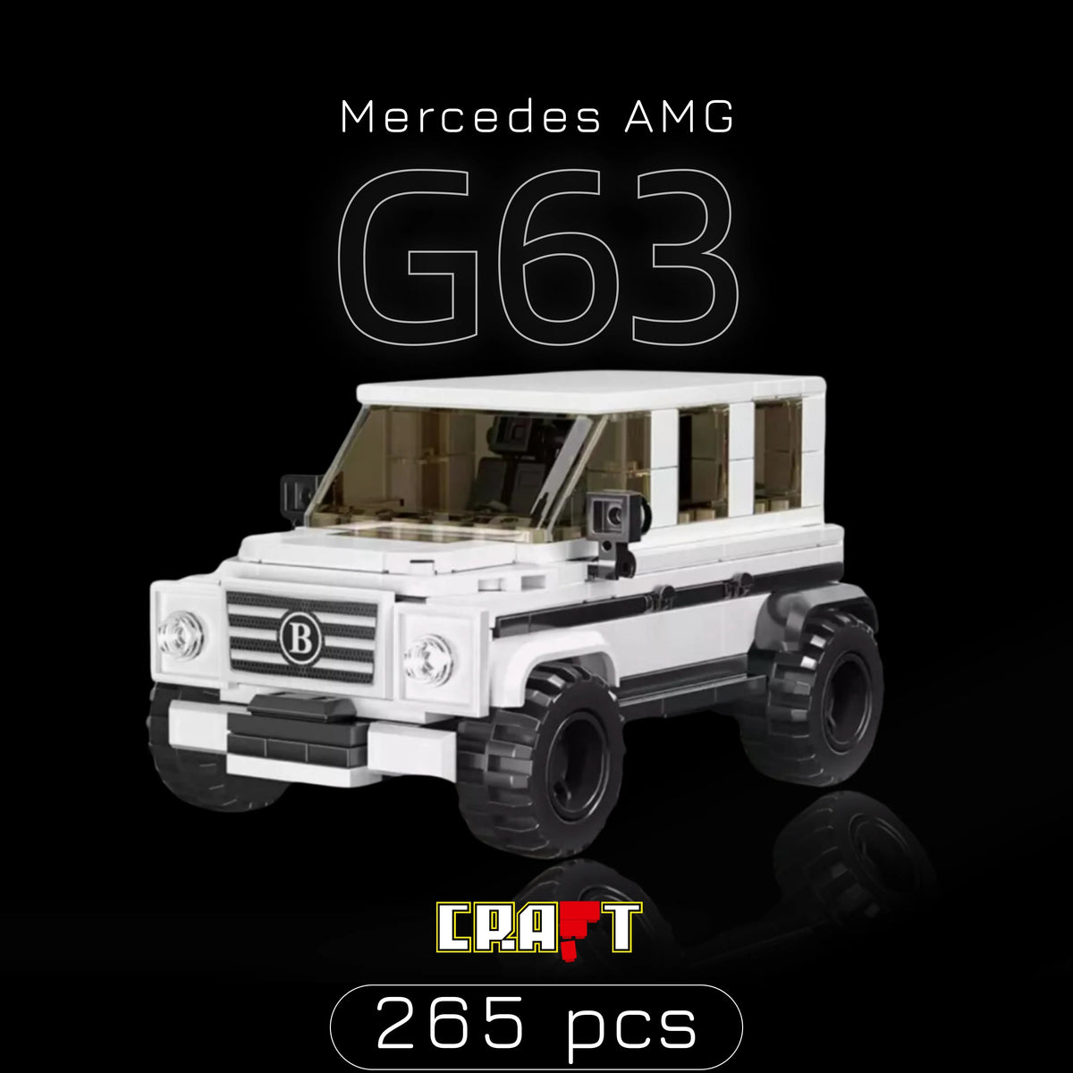 Mercedes AMG G63 (265 pçs)