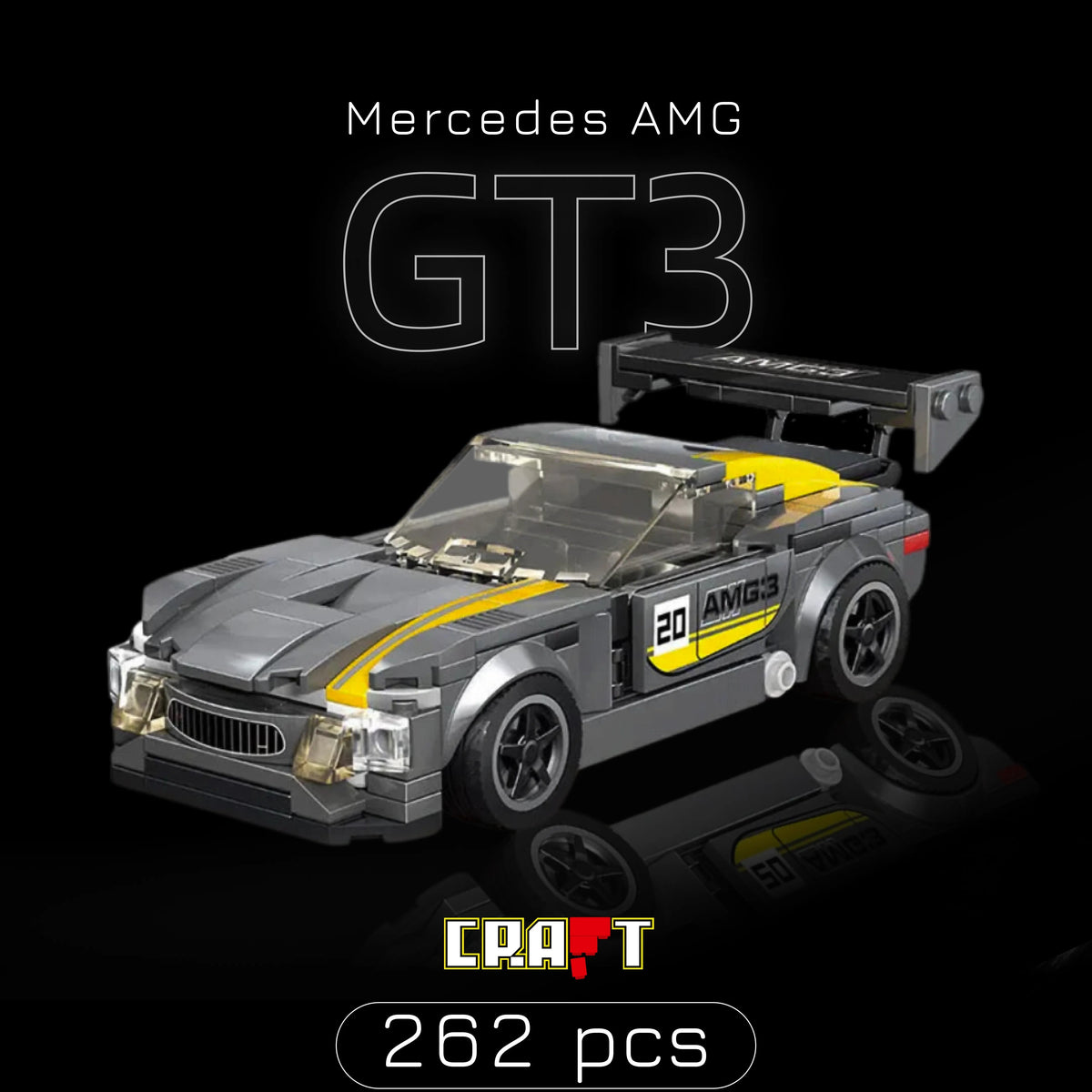 Mercedes AMG GT3 (262 pçs)