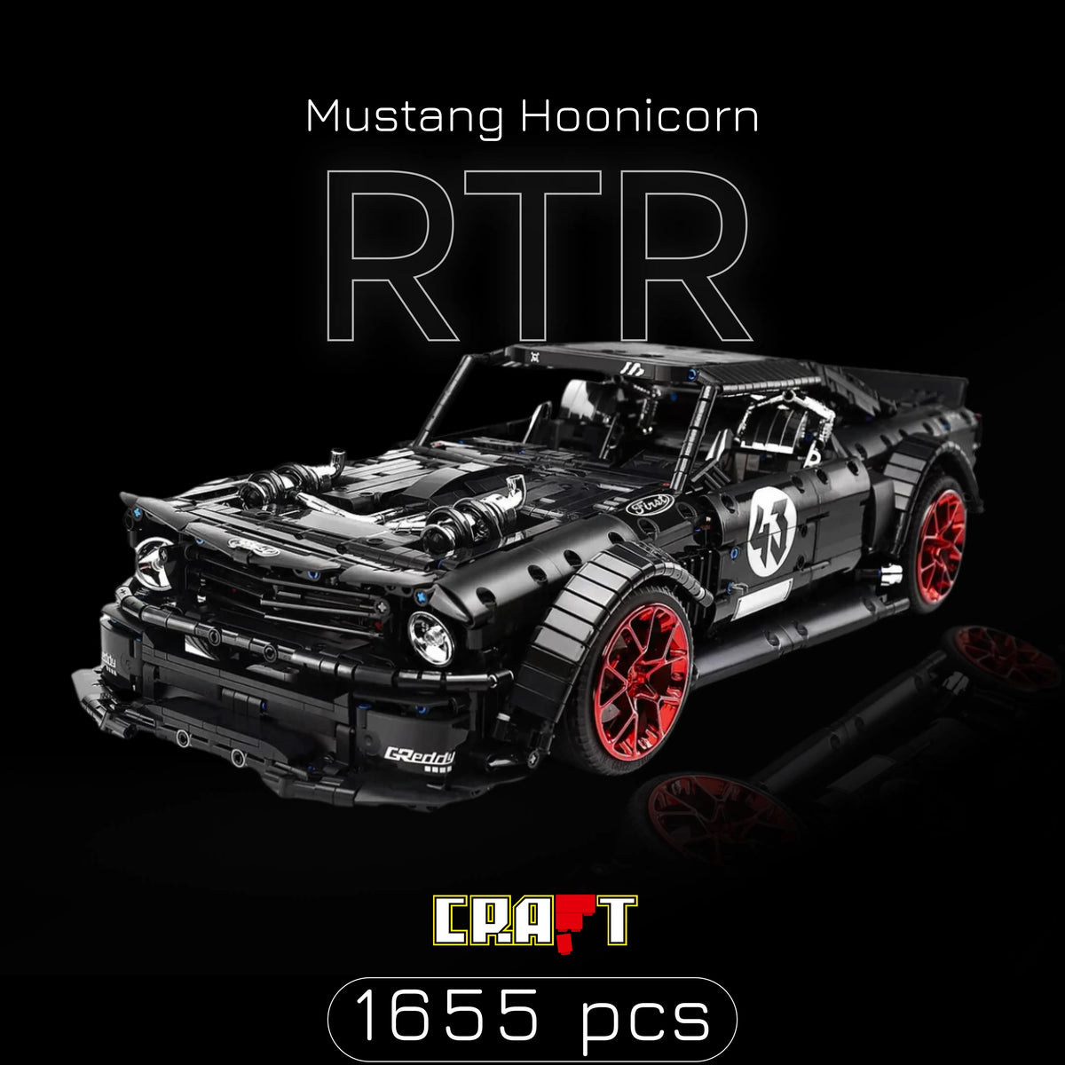 Mustang Hoonicorn RTR (1655 pçs)