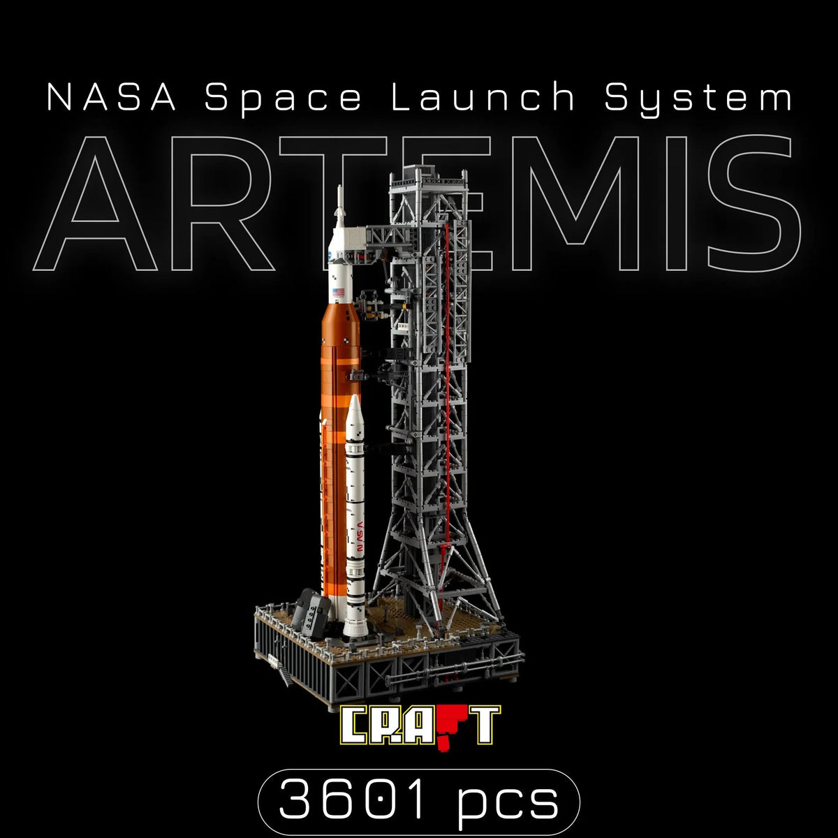 NASA - Artemis Space Launch System (3601 peças)