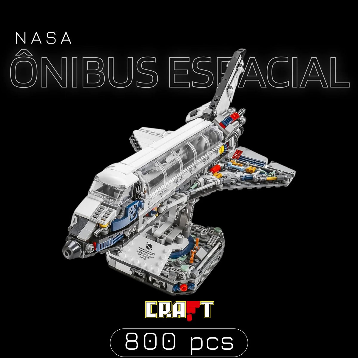 NASA - Ônibus Espacial (800 peças)