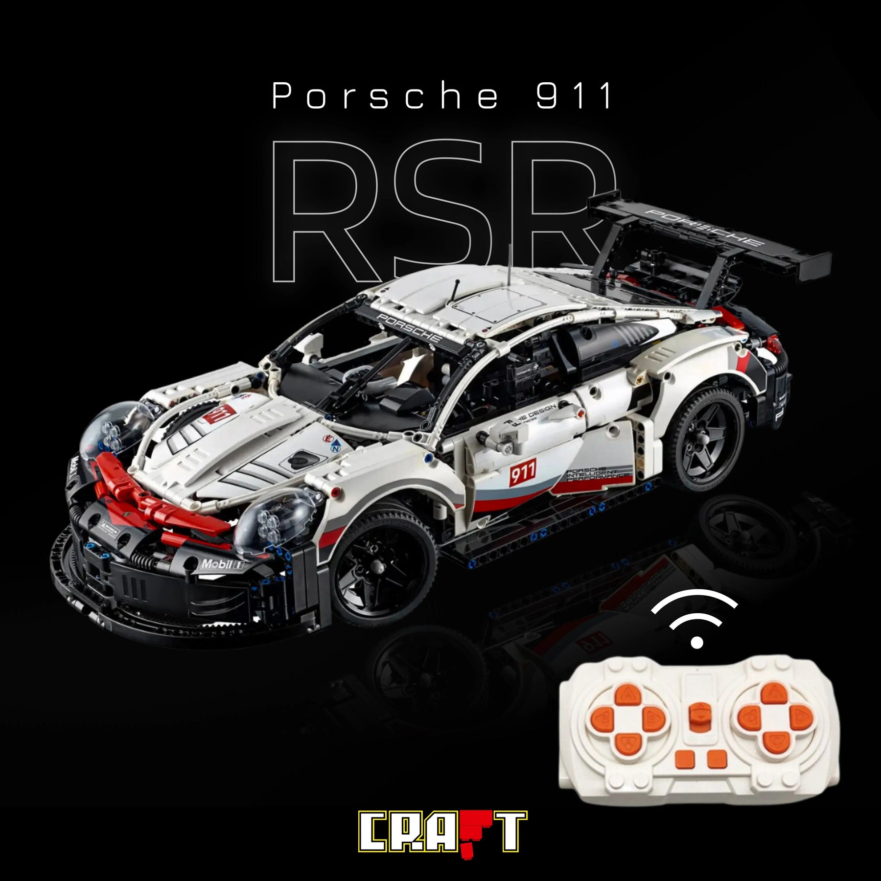 Porsche 911 RSR (1580 pcs) OFF