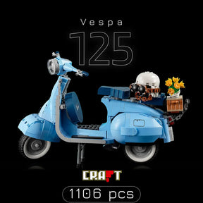 Vespa 125 (1106 peças)